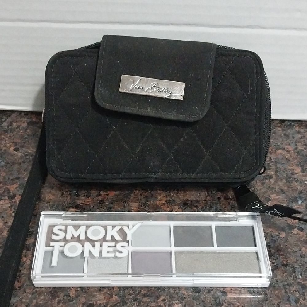 Vera Bradley Black Quilted Wallet